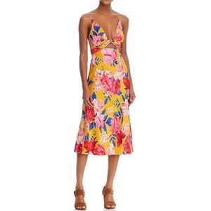 Ronny Kobo Anika floral cutout dress.